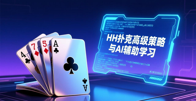 HH扑克游戏规则详解 AI时代学德州扑克的简单入门