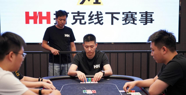 HH扑克线下赛事:新手参加前必看的实战指南,从旁观到上桌一步到位