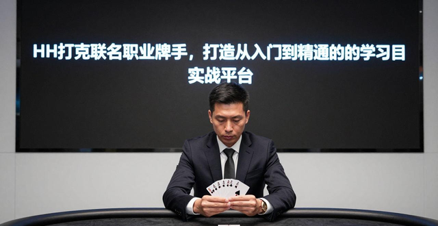 HH扑克联名职业牌手,打造从入门到精通的学习实战平台