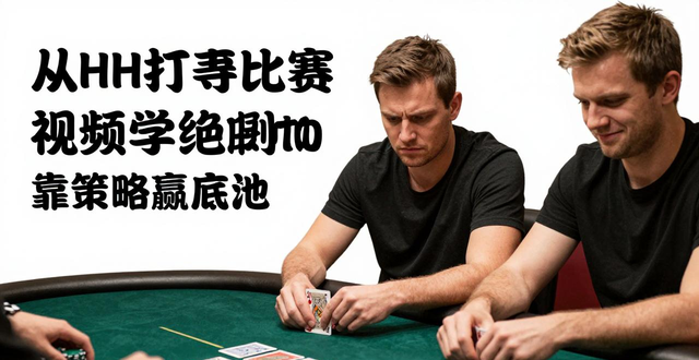 从HH扑克比赛视频学绝招:没牌时如何靠策略赢底池