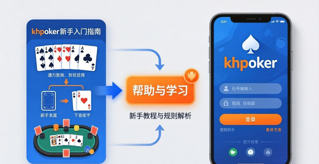 hhpoker新手入门指南:从零开始学德州扑克规则与登录入口