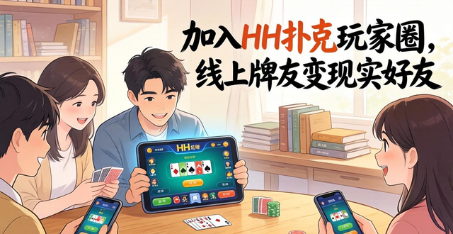 HH扑克好友约局怎么用？私密定制，线上牌友变现实好友
