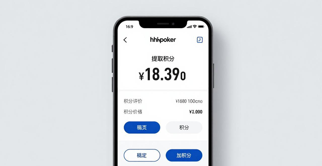 hhpoker提现流程 积分兑换步骤详解