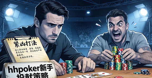 hhpoker新手投注策略：从紧凶打法开始，逐步构建盈利体系