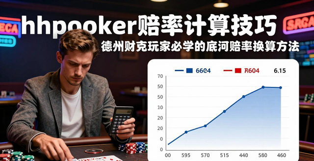 hhpoker赔率计算技巧 德州扑克玩家必学的底池赔率换算方法