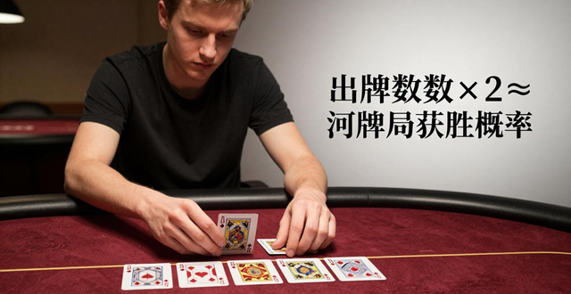 hhpoker赔率计算口诀 把德州扑克玩成数学题