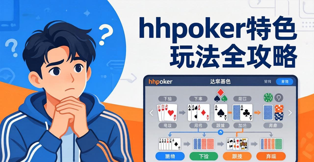 hhpoker特色玩法全攻略：从入门到精通的德州扑克学习工具
