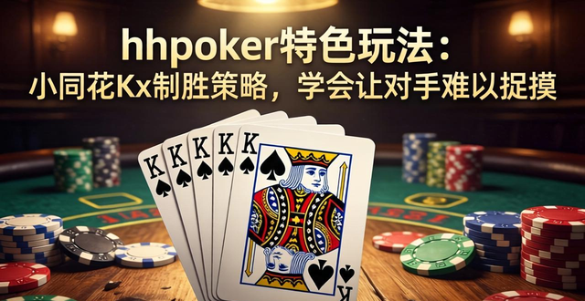 hhpoker特色玩法:小同花Kx制胜策略,学会让对手难以捉摸