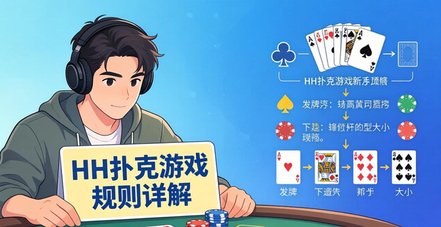 HH扑克游戏规则详解 德州扑克新手入门必读教程