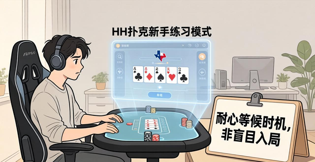 HH扑克新手入门指南 从零开始学德州扑克