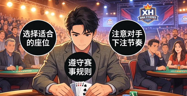 新手参加HH扑克线下赛事，这3个要点必须掌握