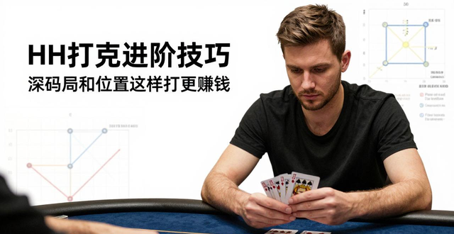 HH扑克进阶技巧 深码局和位置这样打更赚钱