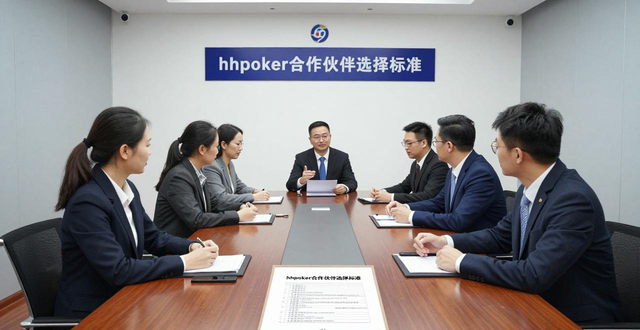 选择靠谱的hhpoker合作伙伴 这些标准帮你少走弯路