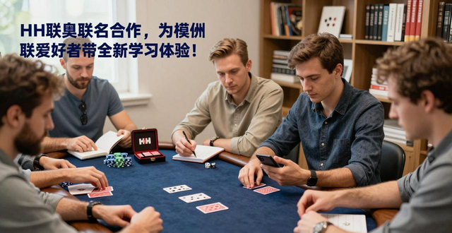 HH扑克联名合作，为德州扑克爱好者带来全新学习体验！