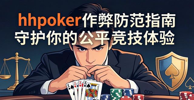 hhpoker作弊防范指南 守护你的公平竞技体验