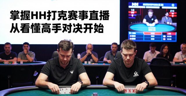 掌握HH扑克赛事直播 从看懂高手对决开始