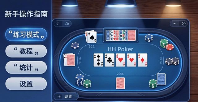 hhpoker游戏界面全攻略 新手必看的操作指南与使用技巧