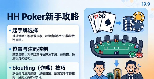 hhpoker玩法攻略 从零到入门的新手必备技巧