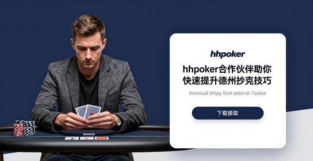 hhpoker合作伙伴助你快速提升德州扑克技巧