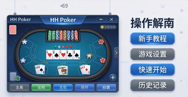 hhpoker游戏界面全解析 新手必看的核心功能与操作指南