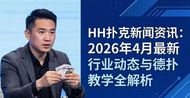 HH扑克新闻资讯：2026年4月最新行业动态与德扑教学全解析