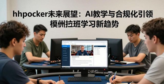 hhpoker未来展望：AI教学与合规化引领德州扑克学习新趋势