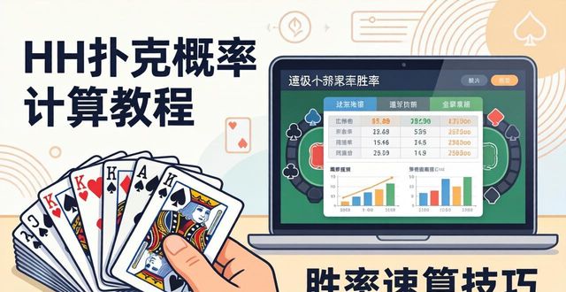 HH扑克概率计算教程 德州扑克胜率速算技巧与软件使用指南