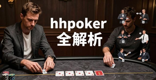 德州扑克赢牌的正确打开方式 hhpoker实用秘籍全解析