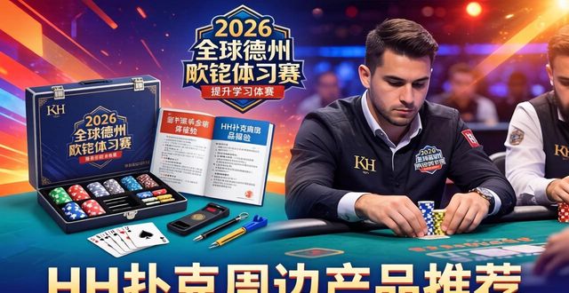 HH扑克周边产品推荐 提升你的德扑学习体验