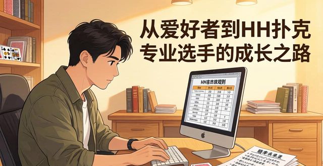 从爱好者到HH扑克专业选手的成长之路