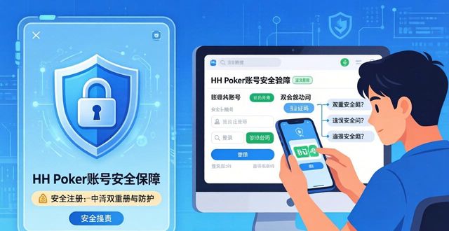 hhpoker账号注册教程：2026最新完整指南，新手必看