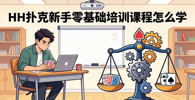 HH扑克新手零基础培训课程怎么学