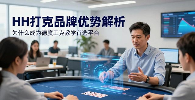 HH扑克品牌优势专业解析：为什么成为德州扑克教学首选平台