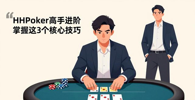 HHPoker高手进阶掌握这3个核心技巧
