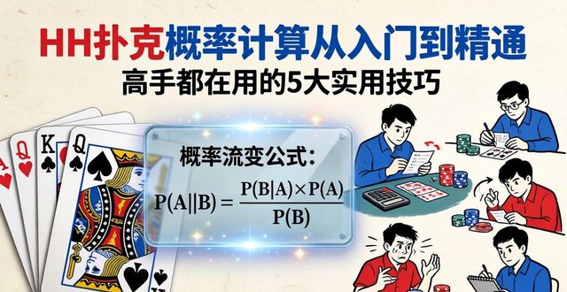 HH扑克概率计算从入门到精通  高手都在用的5大实用技巧