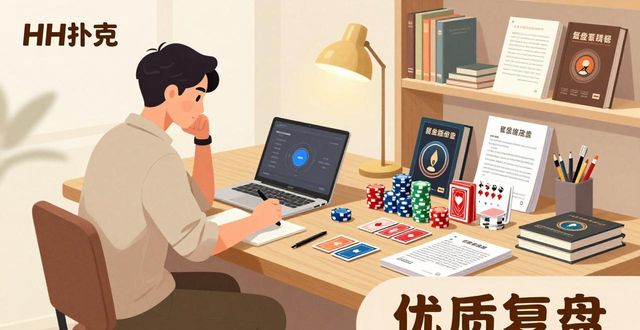 HH扑克周边产品推荐 德州扑克学习辅助工具选购指南