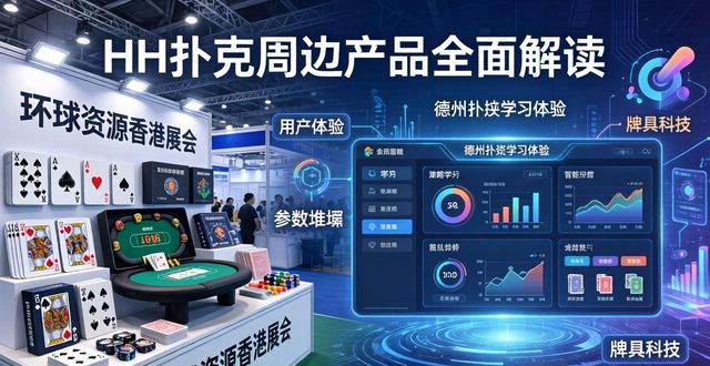 HH扑克周边产品全面解读 提升您的德州扑克学习体验