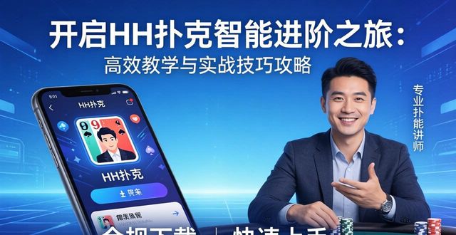 开启HH扑克智能进阶之旅:高效教学与实战技巧攻略
