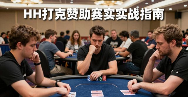 HH扑克赞助赛事实战指南 德州扑克选手如何从观赛到参赛