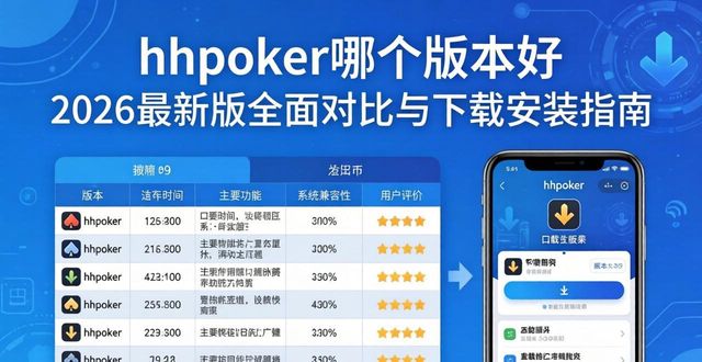 hhpoker哪个版本好 2026最新版全面对比与下载安装指南