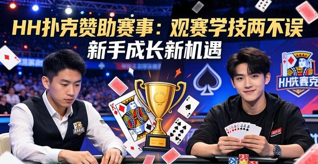 HH扑克赞助赛事：观赛学技两不误新手成长新机遇