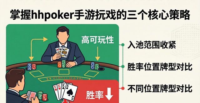 掌握hhpoker游戏技巧的三个核心策略