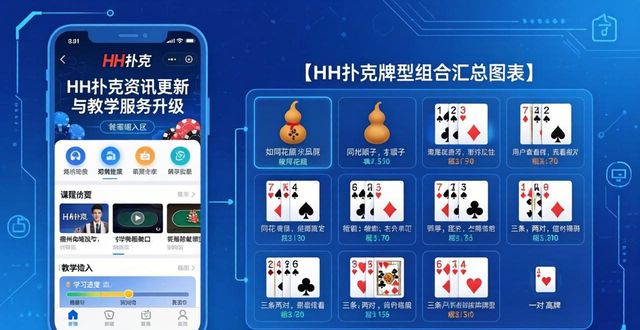 HH扑克最新资讯更新 德州扑克教学服务全面升级