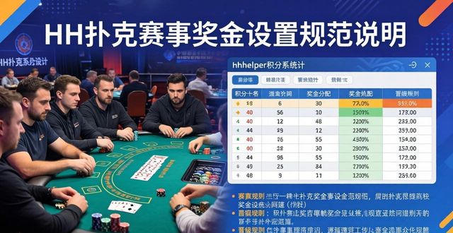 HH扑克赛事奖金设置规范说明 参赛奖励体系全面解读