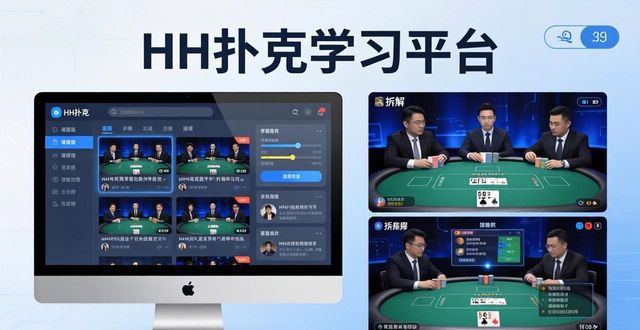 了解HH扑克发展历程 掌握线上德州扑克学习平台进化全貌