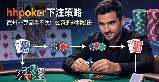 hhpoker下注策略 德州扑克高手不愿透露的盈利秘诀