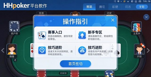 HH扑克在线平台新赛制上线 新手入门到技巧进阶全攻略