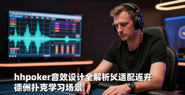 hhpoker音效设计全解析 适配德州扑克学习场景提升沉浸感