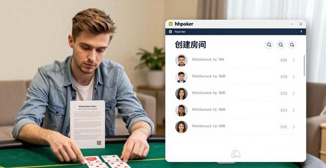 HH扑克新手入门：从零开始的德州扑克实战指南
