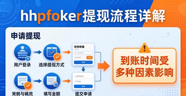 hhpoker提现流程详解 怎么申请提现到账快